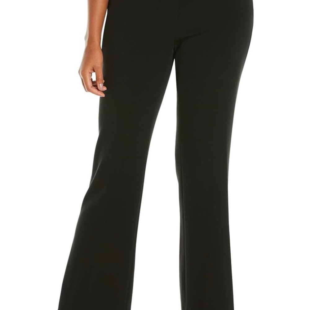 Chic Black Flare Trousers